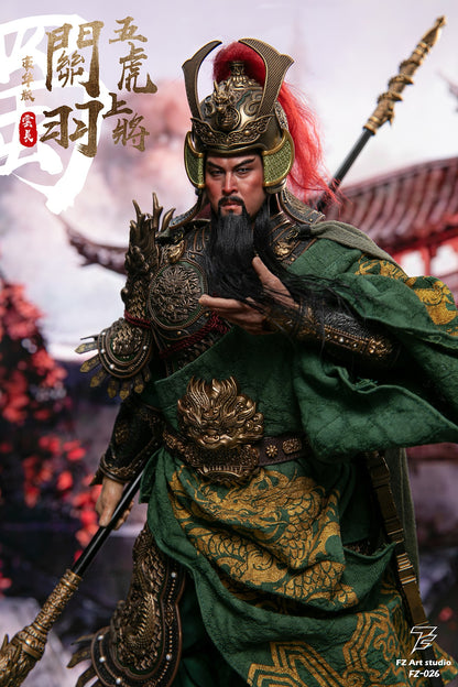 FZ Art studio 猛将伝・蜀編 五虎大将軍 関羽(関雲長) 1/6スケール可動フィギュア 豪華版【予約商品】