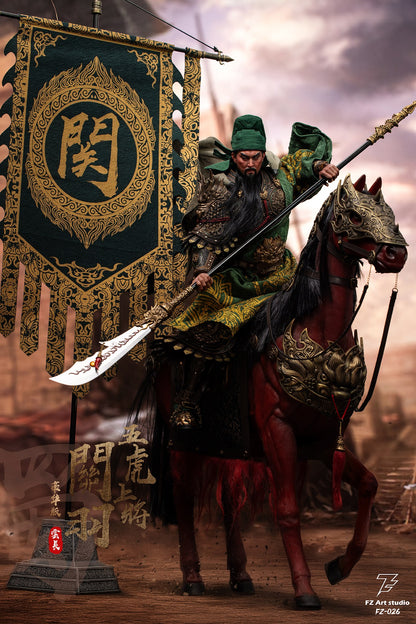 FZ Art studio 猛将伝・蜀編 五虎大将軍 関羽(関雲長) 1/6スケール可動フィギュア 豪華版【予約商品】