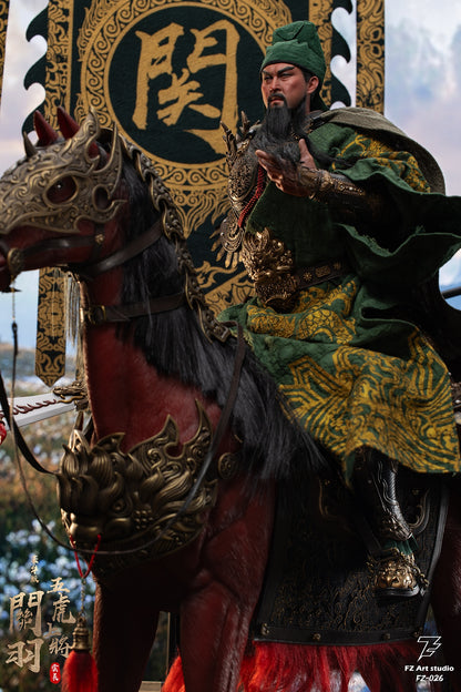 FZ Art studio 猛将伝・蜀編 五虎大将軍 関羽(関雲長) 1/6スケール可動フィギュア 豪華版【予約商品】
