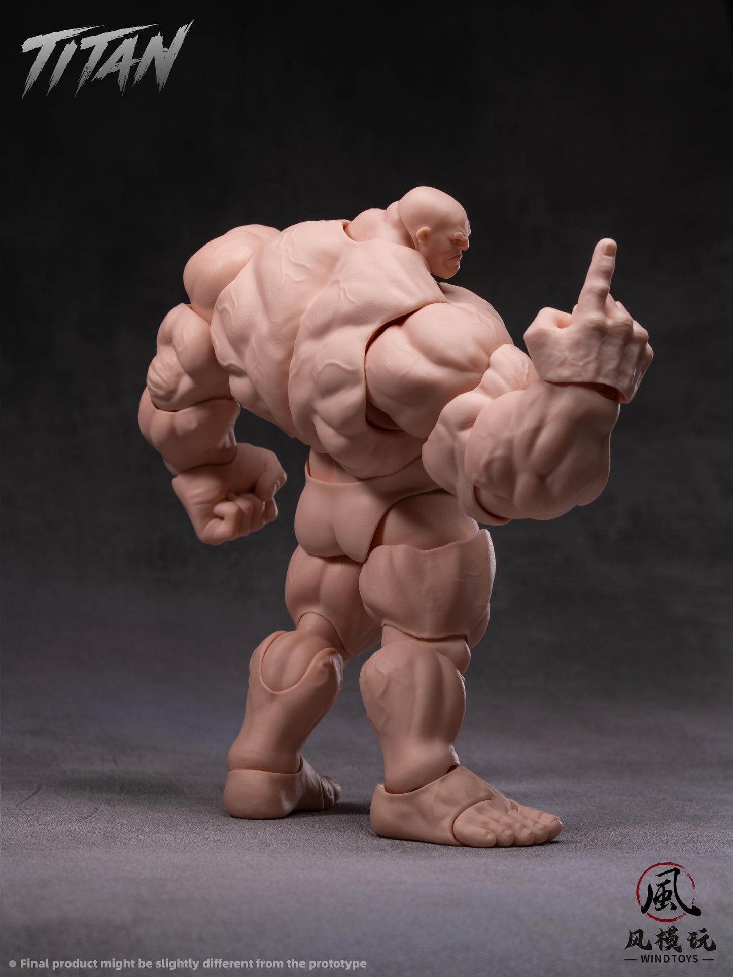 WIND TOYS 1/12スケール 可動フィギュア素体 タイタン FMW009 ノーマル【予約商品】
