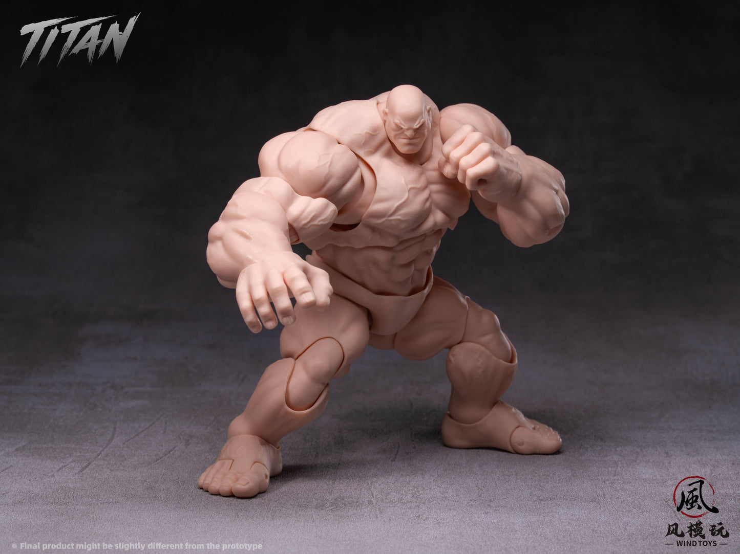 WIND TOYS 1/12スケール 可動フィギュア素体 タイタン FMW009 ノーマル【予約商品】