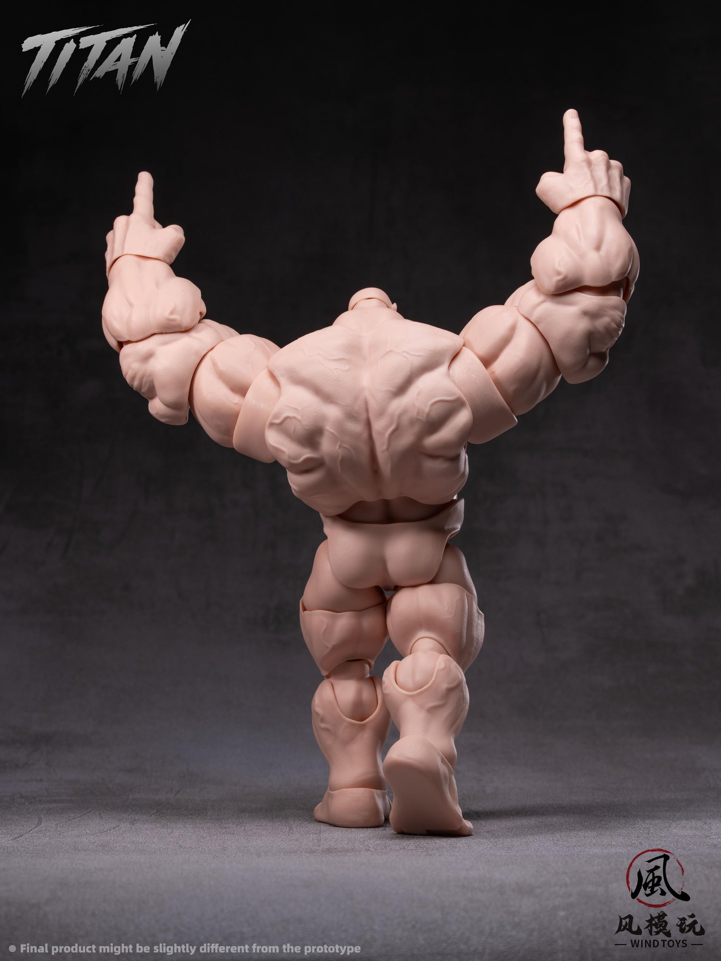 WIND TOYS 1/12スケール 可動フィギュア素体 タイタン FMW009 ノーマル【予約商品】