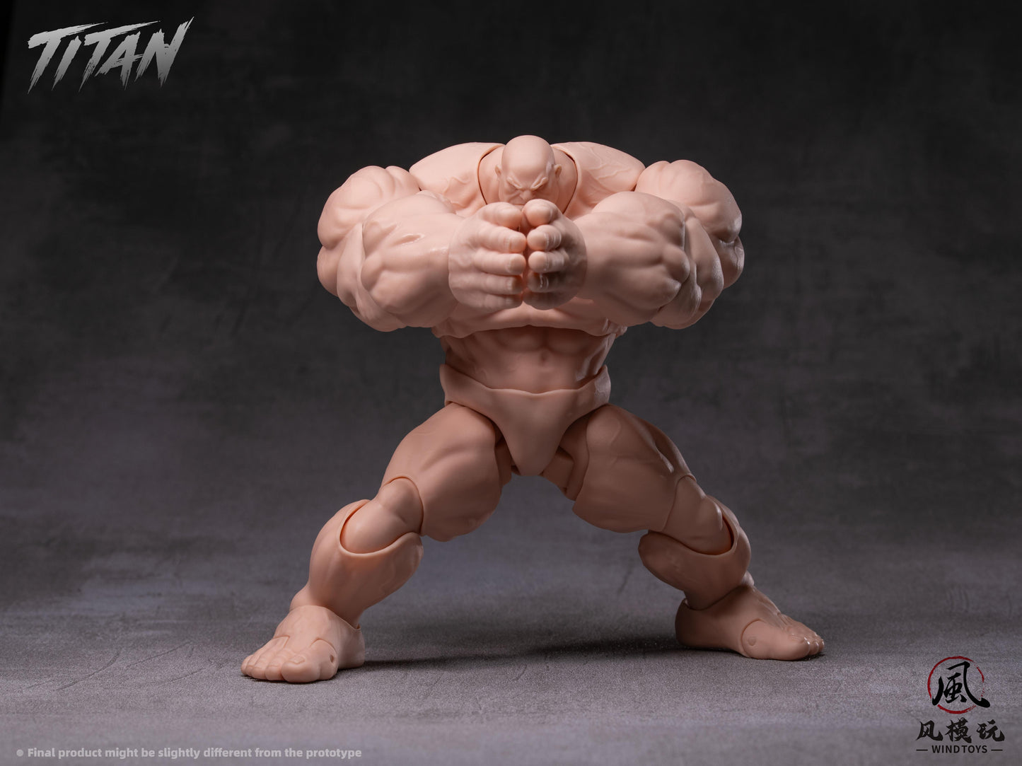 WIND TOYS 1/12スケール 可動フィギュア素体 タイタン FMW009 ノーマル【予約商品】