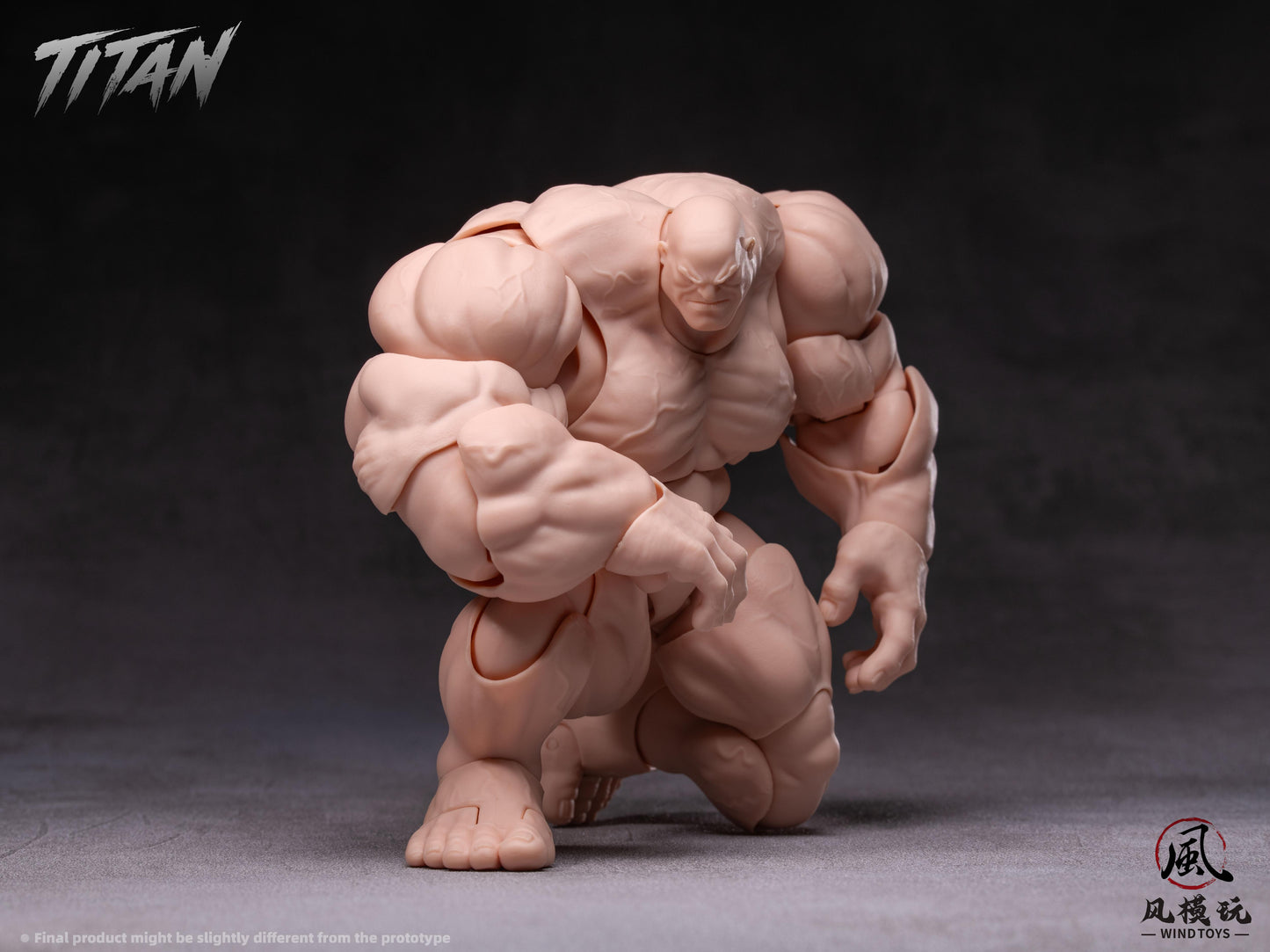 WIND TOYS 1/12スケール 可動フィギュア素体 タイタン FMW009 ノーマル【予約商品】