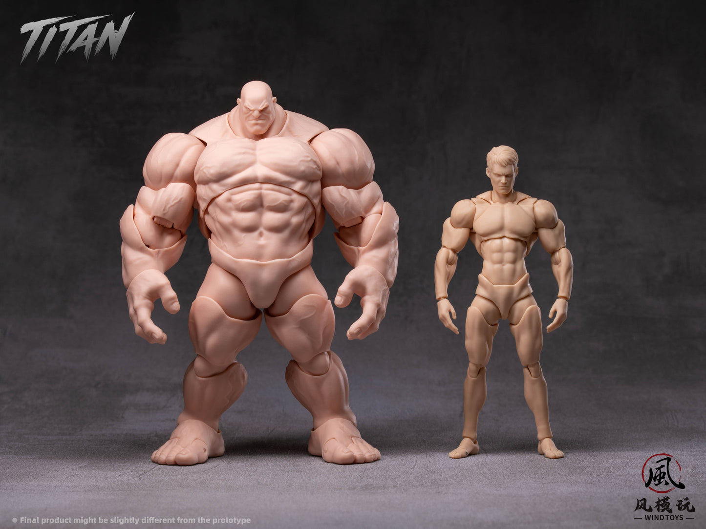 WIND TOYS 1/12スケール 可動フィギュア素体 タイタン FMW009 ノーマル【予約商品】