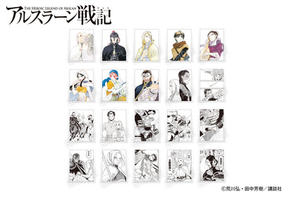 【Box/10】002_AFORCE×DRAGON HORSE アルスラーン戦記 原作 トレーディングインスタントカメラ風ブロマイド【予約商品】