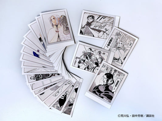 【Box/10】002_AFORCE×DRAGON HORSE アルスラーン戦記 原作 トレーディングインスタントカメラ風ブロマイド【予約商品】