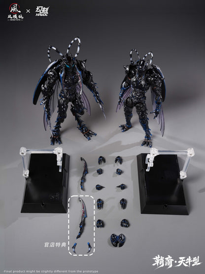 WIND TOYS & HAVOC 鞘翅紀元 シースボーン・カミキリムシ型 1/12スケール 可動フィギュア 2体セット【予約商品】