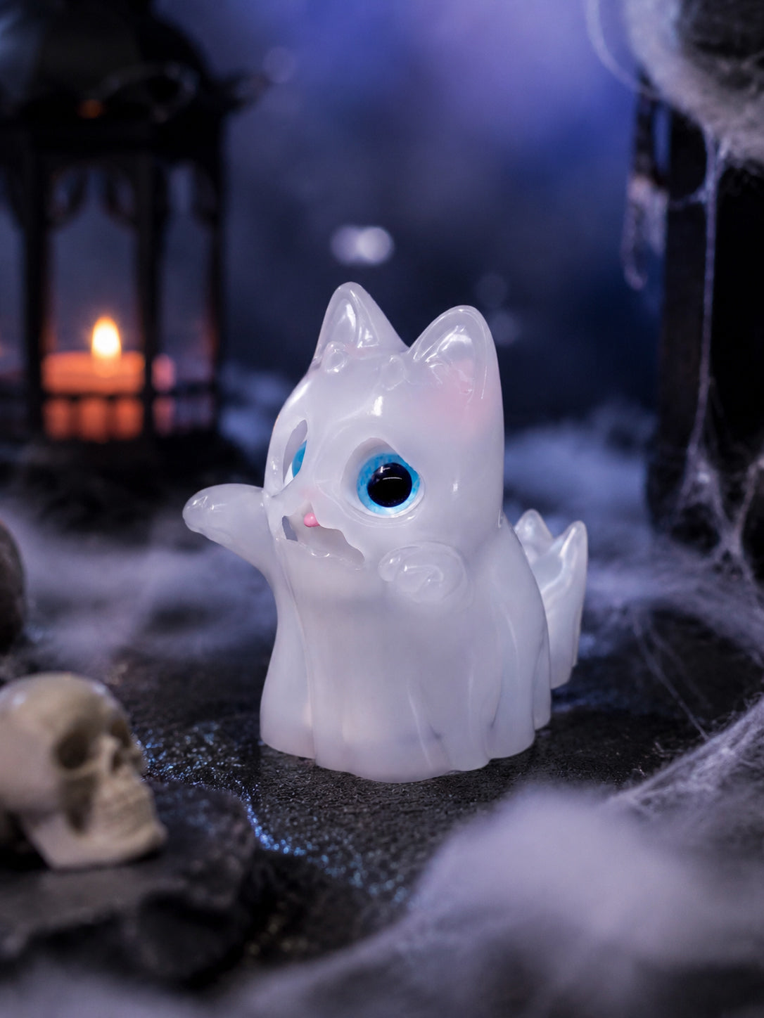 HOTRU 幽霊猫(半透明Ver.) ノンスケールフィギュア【予約商品】
