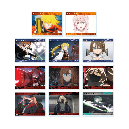 【Box/11】アクリルカード 魔法少女リリカルなのは EXCEEDS Gun Blaze Vengeance 01 場面写イラスト【予約商品】