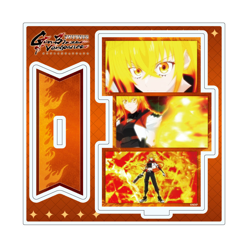 アクリルスタンドプレート 魔法少女リリカルなのは EXCEEDS Gun Blaze Vengeance 01 久瀬シイナ(場面写イラスト)【予約商品】