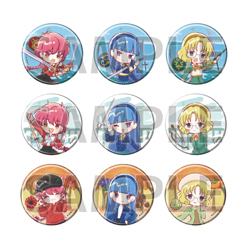 【Box/9】缶バッジ 魔法騎士レイアース 04 グラフアートイラスト【予約商品】
