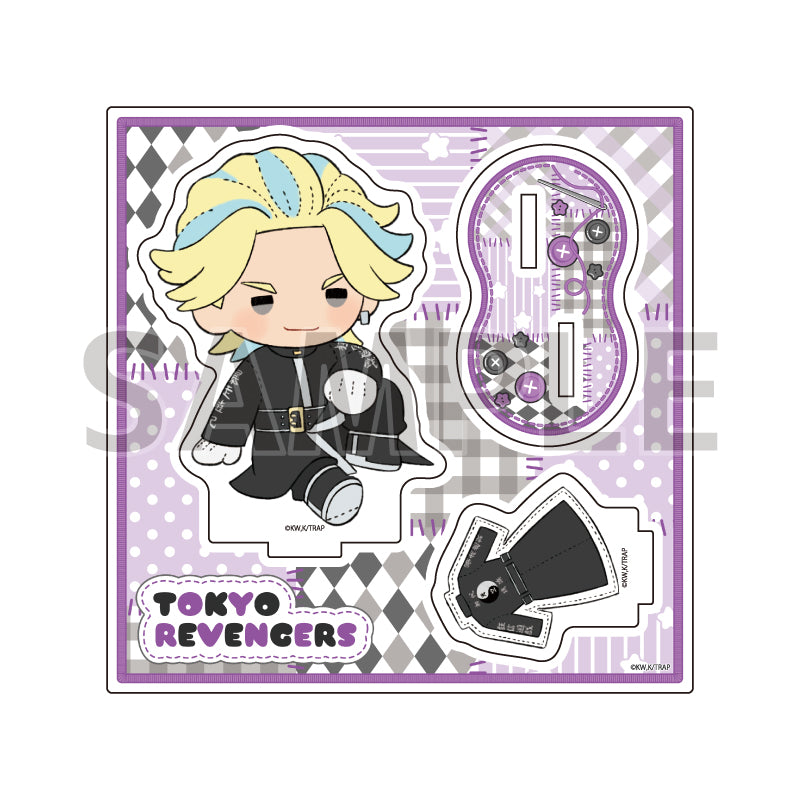アクリルスタンドプレート 東京リベンジャーズ 08 灰谷竜胆(ぽてぬいアート)【予約商品】