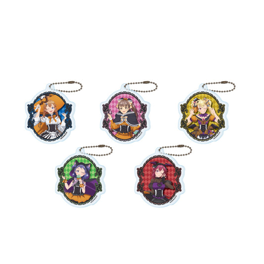 【Box/5】アクリルキーホルダー シャインポスト 01 ハロウィンVer.(描き下ろしイラスト)【予約商品】