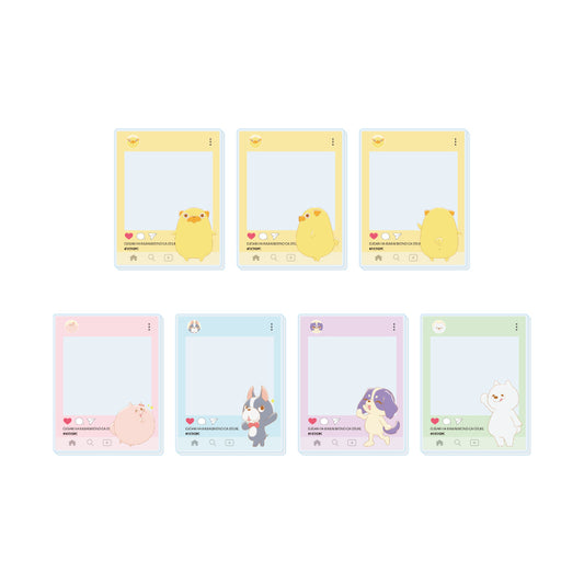 【Box/7】アクリルカード おじさんはカワイイものがお好き。 01 公式イラスト【予約商品】