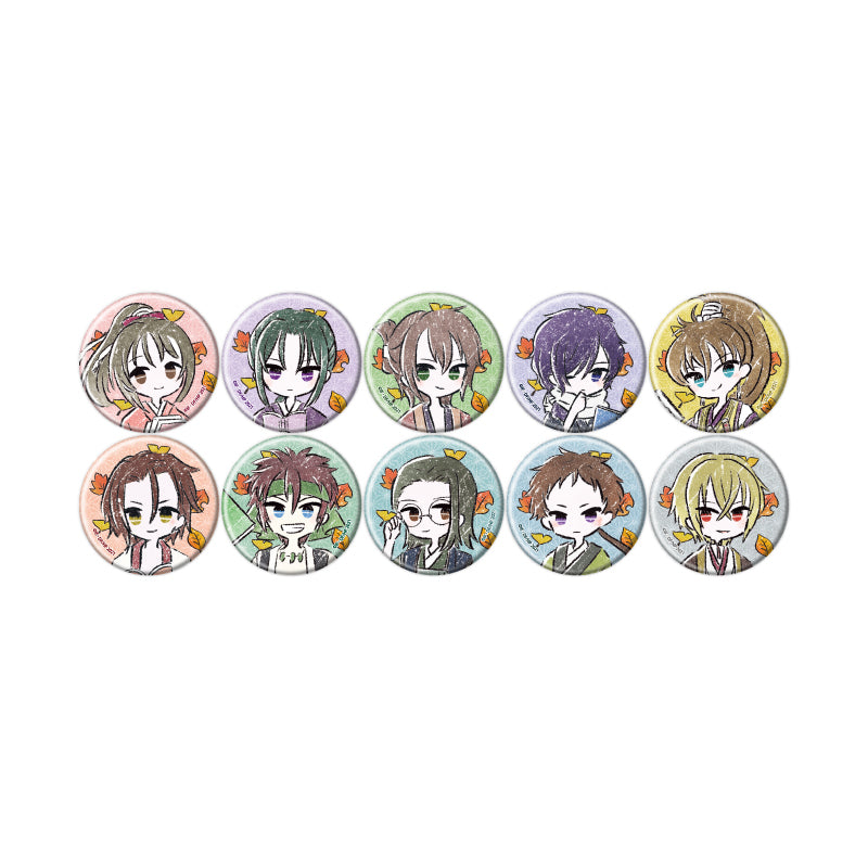 【Box/10】缶バッジ 薄桜鬼 03 読書Ver.(グラフアートイラスト)【予約商品】