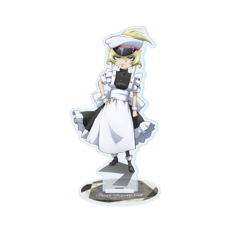 アクリルスタンド 幼女戦記II 02 ターニャ・デグレチャフ メイドVer.(描き下ろしイラスト)【予約商品】