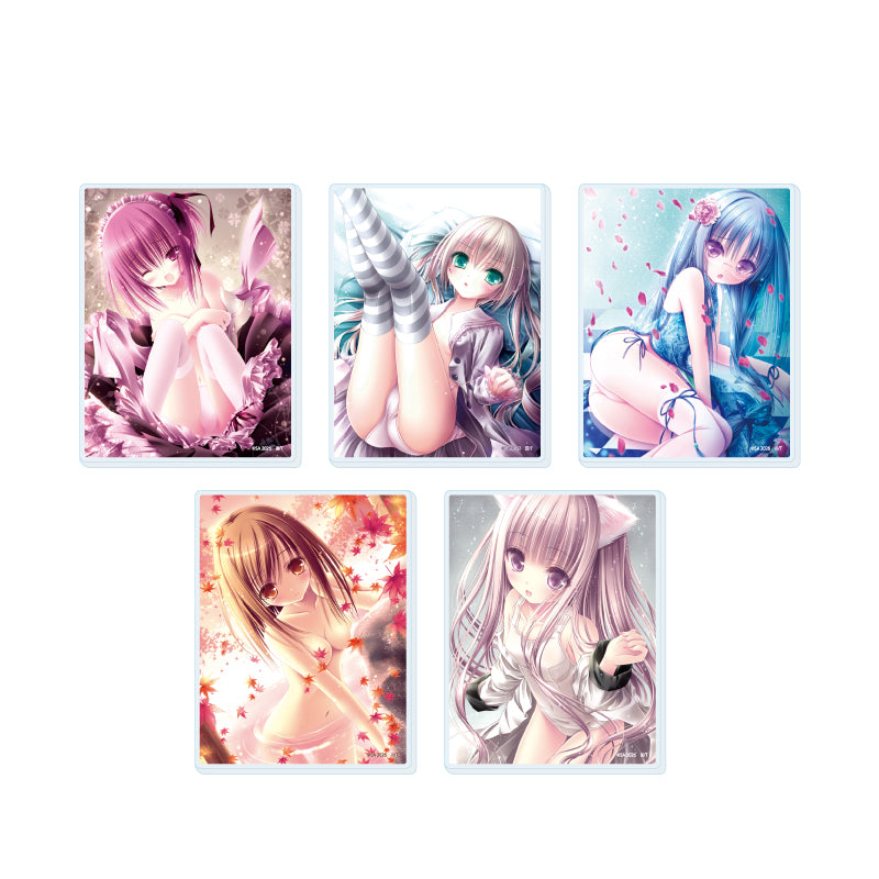 【Box/5】アクリルカード ロウきゅーぶ! 01 公式イラスト【予約商品】