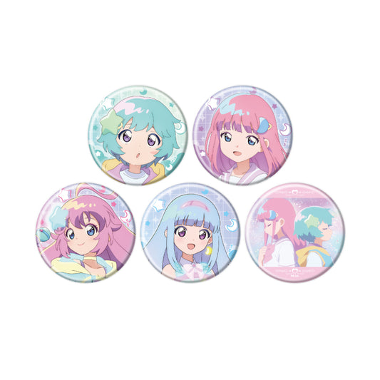 【Box/5】缶バッジ 魔法の姉妹ルルットリリィ 01 公式イラスト【予約商品】