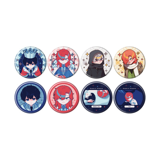 【Box/8】缶バッジ 氷点下30度の絶望 01 公式&描き下ろしイラスト【予約商品】