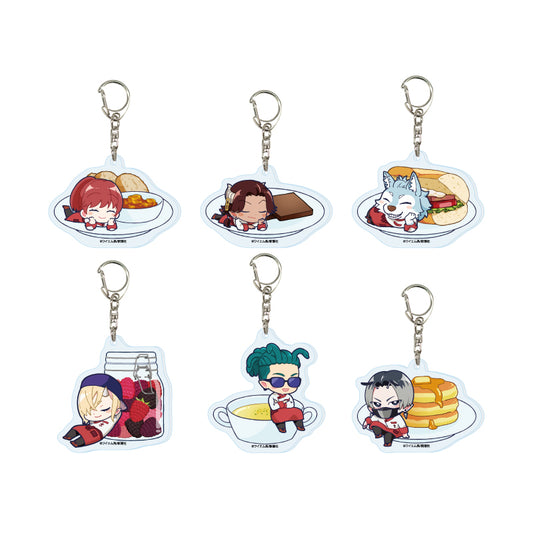 【Box/6】アクリルキーホルダー 魔王城の料理番 -コワモテ魔族ばかりだけど、ホワイトな職場です- 01 公式イラスト【予約商品】
