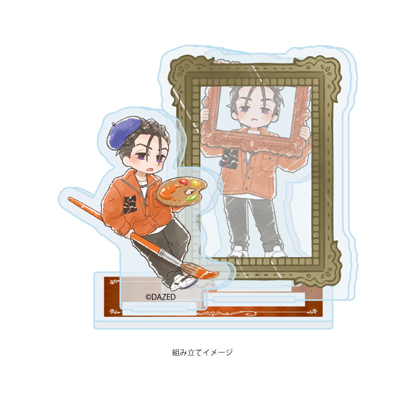 アクリルスタンドプレート カリスマ 01 伊藤ふみや 芸術Ver.(グラフアートイラスト)【予約商品】