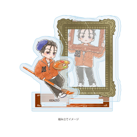 アクリルスタンドプレート カリスマ 01 伊藤ふみや 芸術Ver.(グラフアートイラスト)【予約商品】