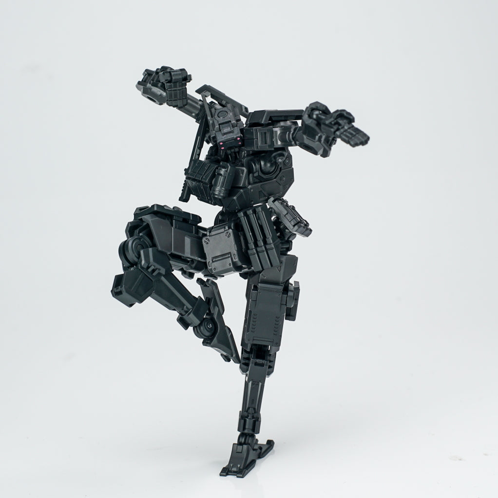 SHEIK MAINLAND 3 min project(スリーミニッツプロジェクト)シリーズ FENRIR(フェンリル)突撃型 1/18スケールプラスチックモデルキット(ブラック)【予約商品】