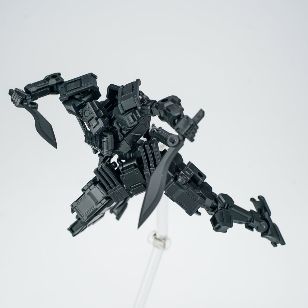 SHEIK MAINLAND 3 min project(スリーミニッツプロジェクト)シリーズ FENRIR(フェンリル)突撃型 1/18スケールプラスチックモデルキット(ブラック)【予約商品】