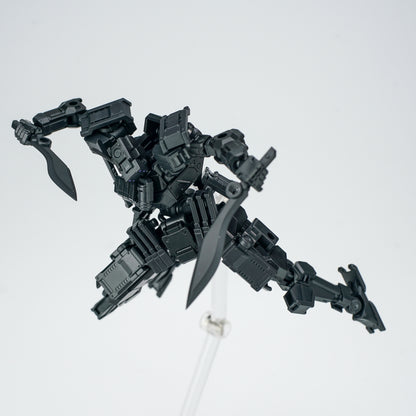 SHEIK MAINLAND 3 min project(スリーミニッツプロジェクト)シリーズ FENRIR(フェンリル)突撃型 1/18スケールプラスチックモデルキット(ブラック)【予約商品】