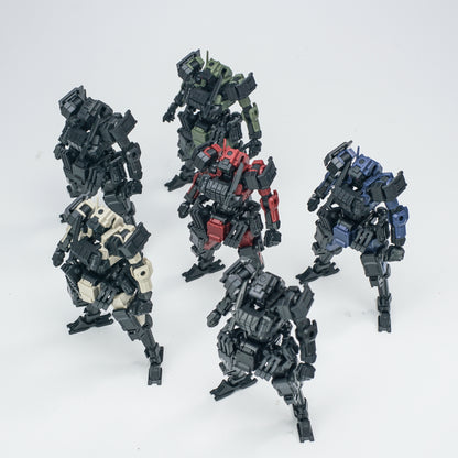 SHEIK MAINLAND 3 min project(スリーミニッツプロジェクト)シリーズ FENRIR(フェンリル)突撃型 1/18スケールプラスチックモデルキット(ブラック)【予約商品】
