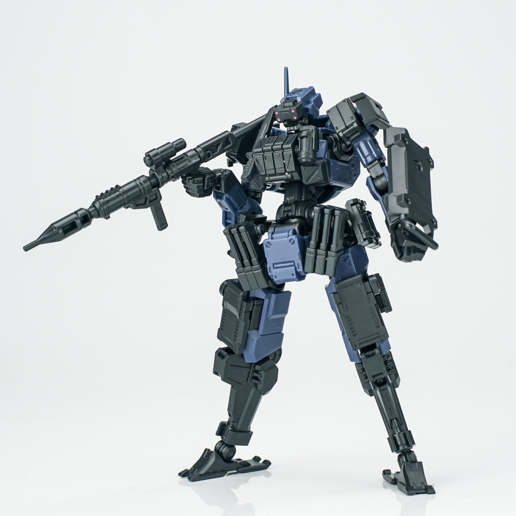 SHEIK MAINLAND 3 min project(スリーミニッツプロジェクト)シリーズ FENRIR(フェンリル)突撃型 1/18スケールプラスチックモデルキット(ブルー)【予約商品】
