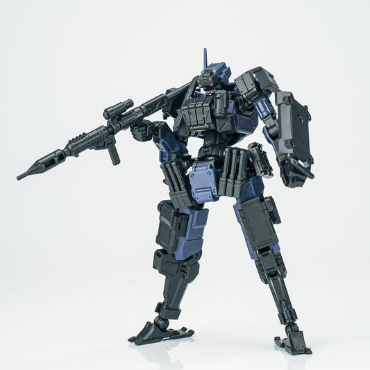 SHEIK MAINLAND 3 min project(スリーミニッツプロジェクト)シリーズ FENRIR(フェンリル)突撃型 1/18スケールプラスチックモデルキット(ブルー)【予約商品】