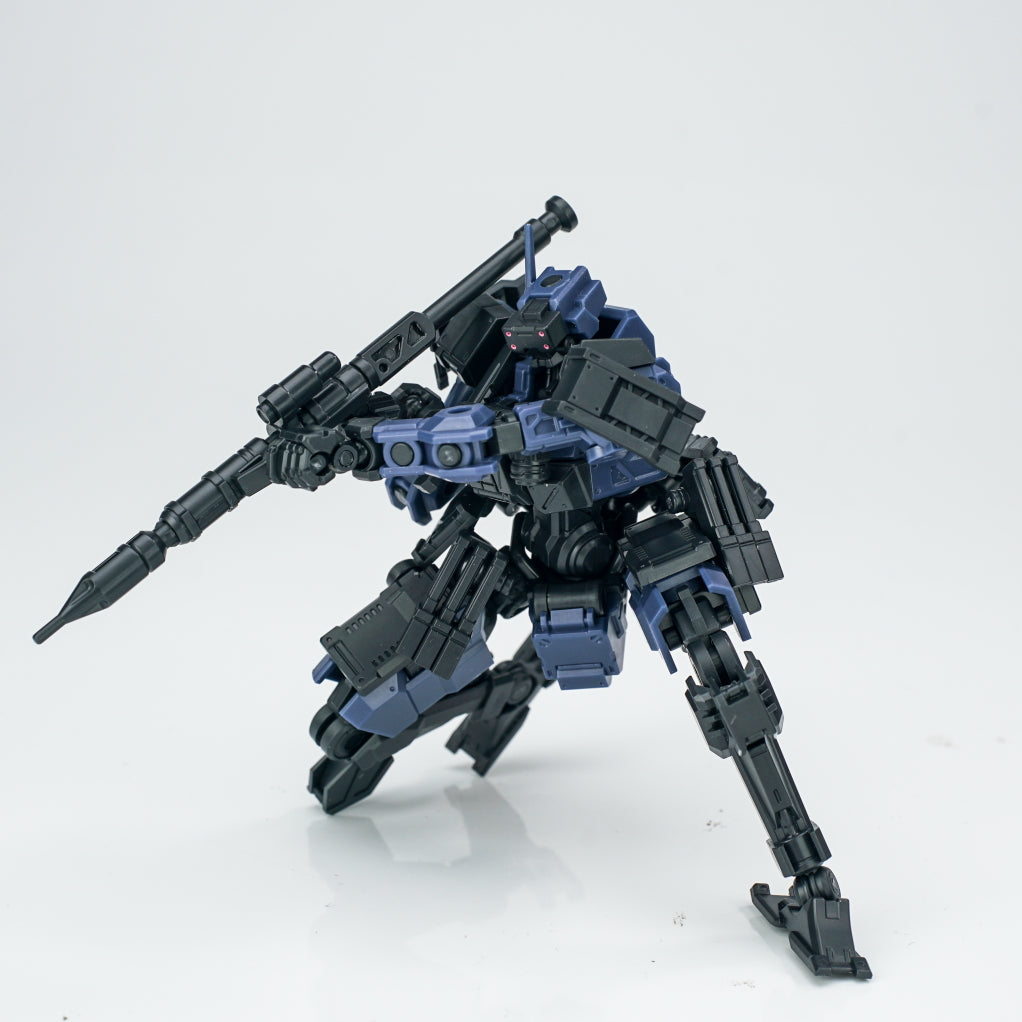 SHEIK MAINLAND 3 min project(スリーミニッツプロジェクト)シリーズ FENRIR(フェンリル)突撃型 1/18スケールプラスチックモデルキット(ブルー)【予約商品】
