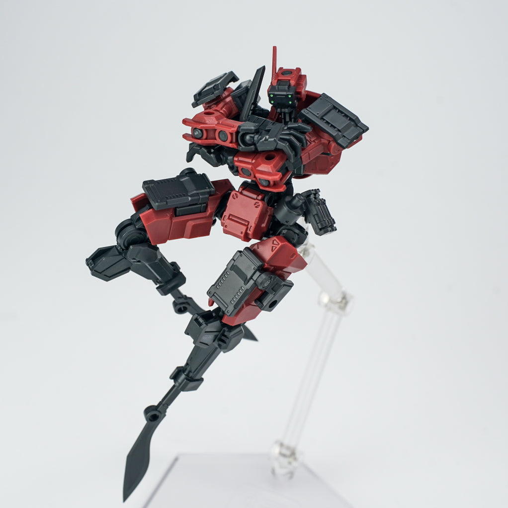 SHEIK MAINLAND 3 min project(スリーミニッツプロジェクト)シリーズ FENRIR(フェンリル)突撃型 1/18スケールプラスチックモデルキット(レッド)【予約商品】