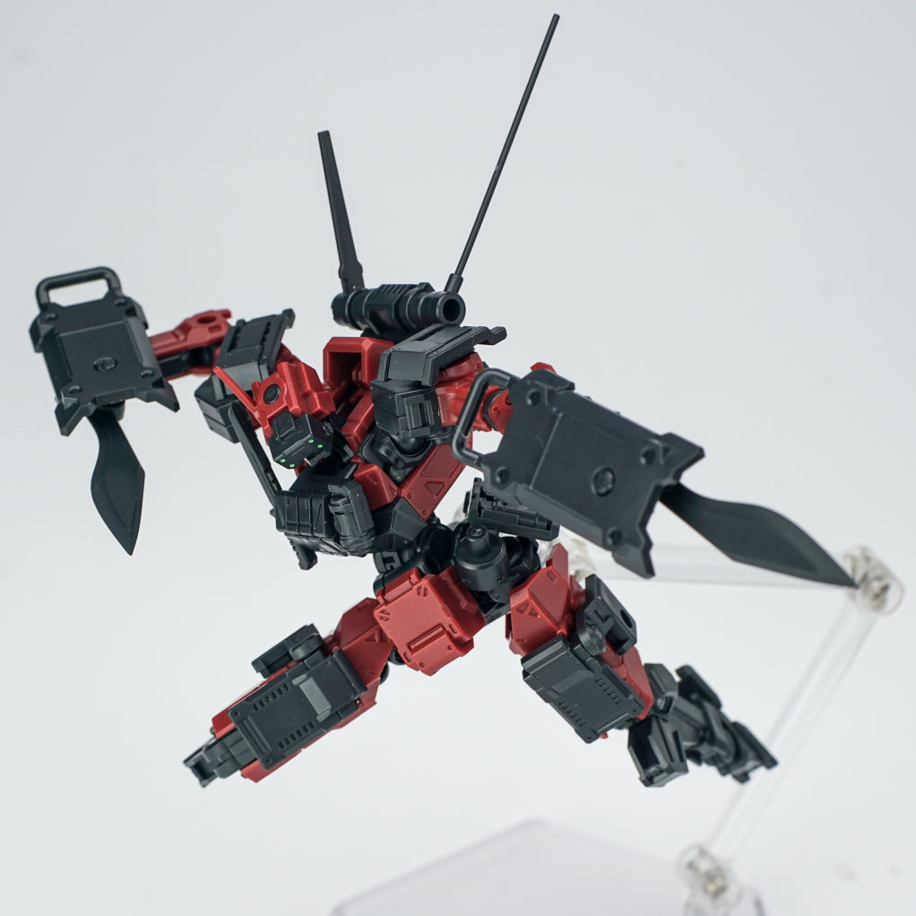 SHEIK MAINLAND 3 min project(スリーミニッツプロジェクト)シリーズ FENRIR(フェンリル)突撃型 1/18スケールプラスチックモデルキット(レッド)【予約商品】