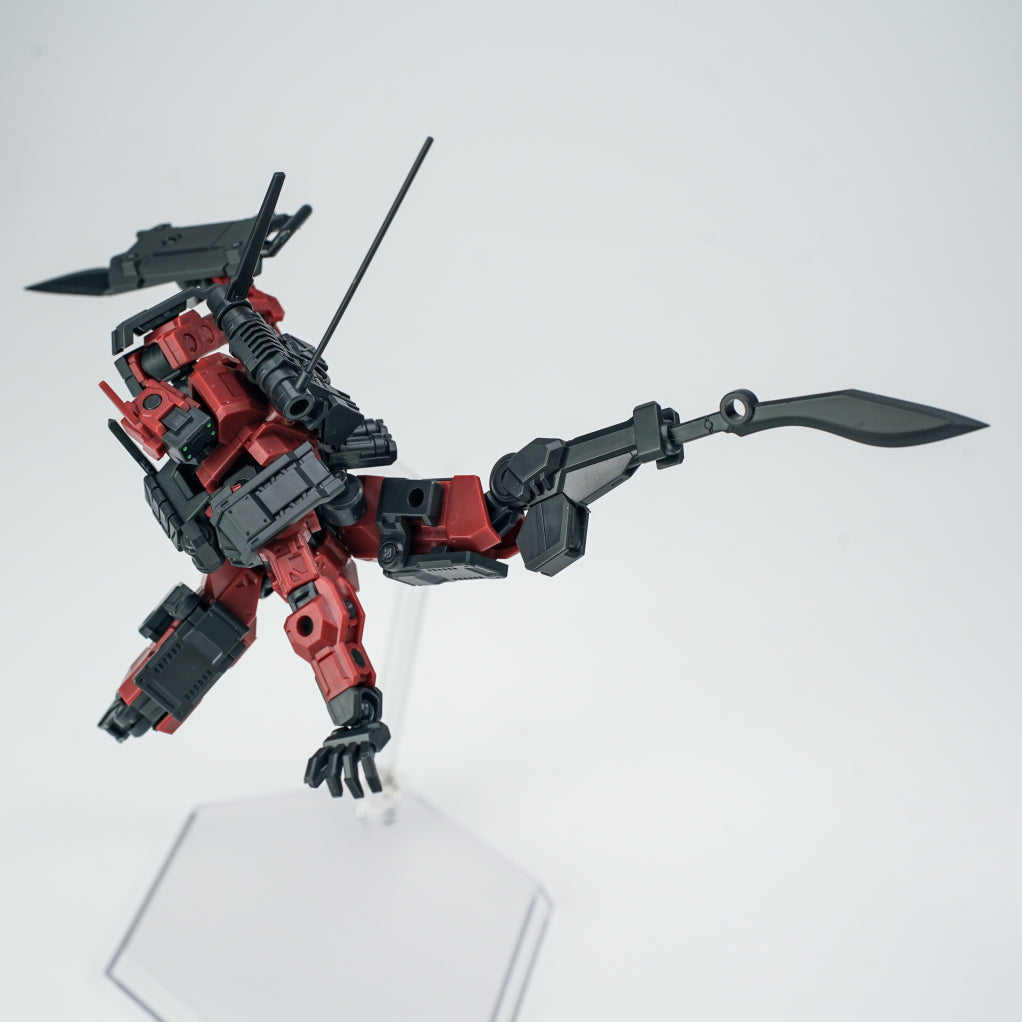 SHEIK MAINLAND 3 min project(スリーミニッツプロジェクト)シリーズ FENRIR(フェンリル)突撃型 1/18スケールプラスチックモデルキット(レッド)【予約商品】
