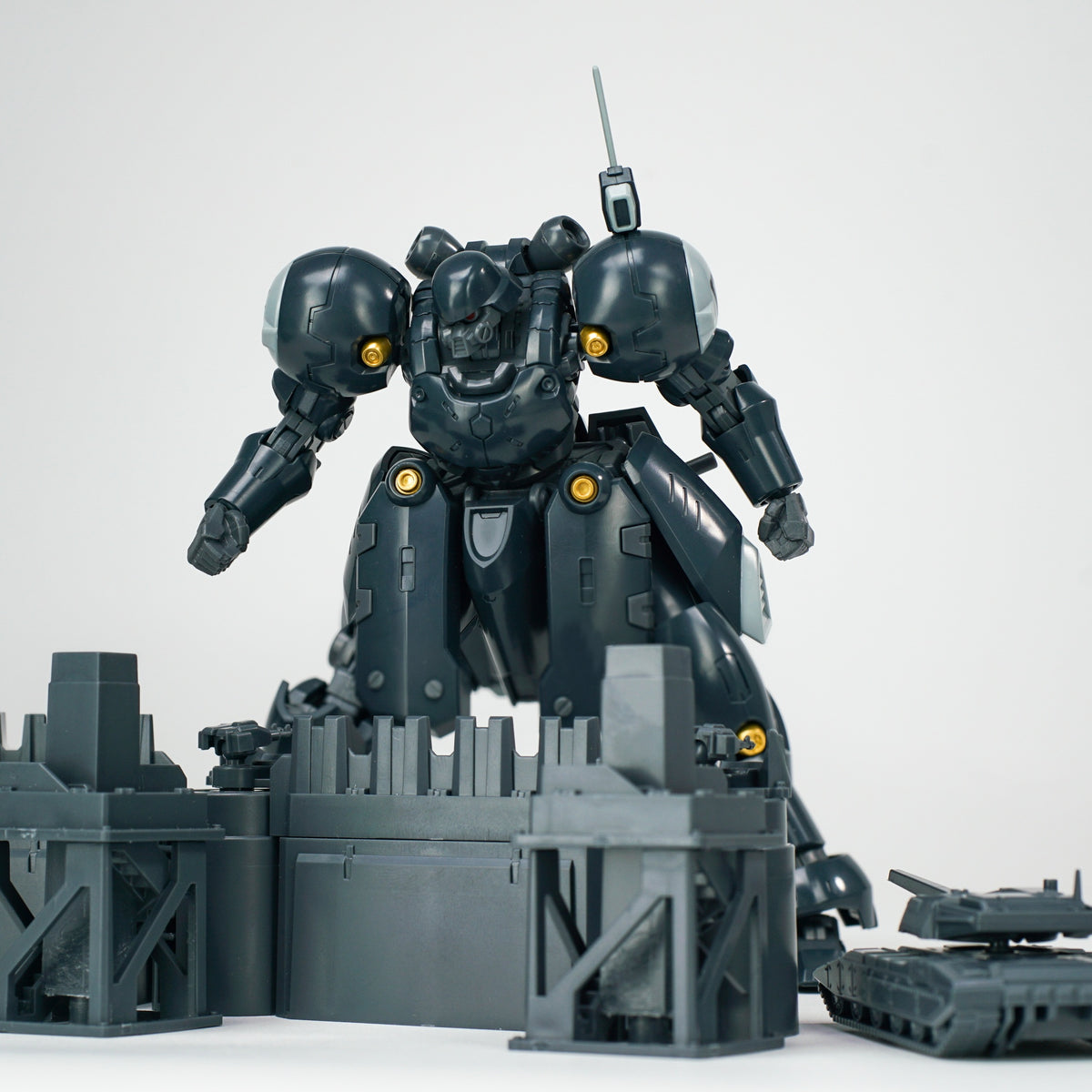 SHEIK MAINLAND 1/144スケール ジオラマセット タイプA グレー【予約商品】