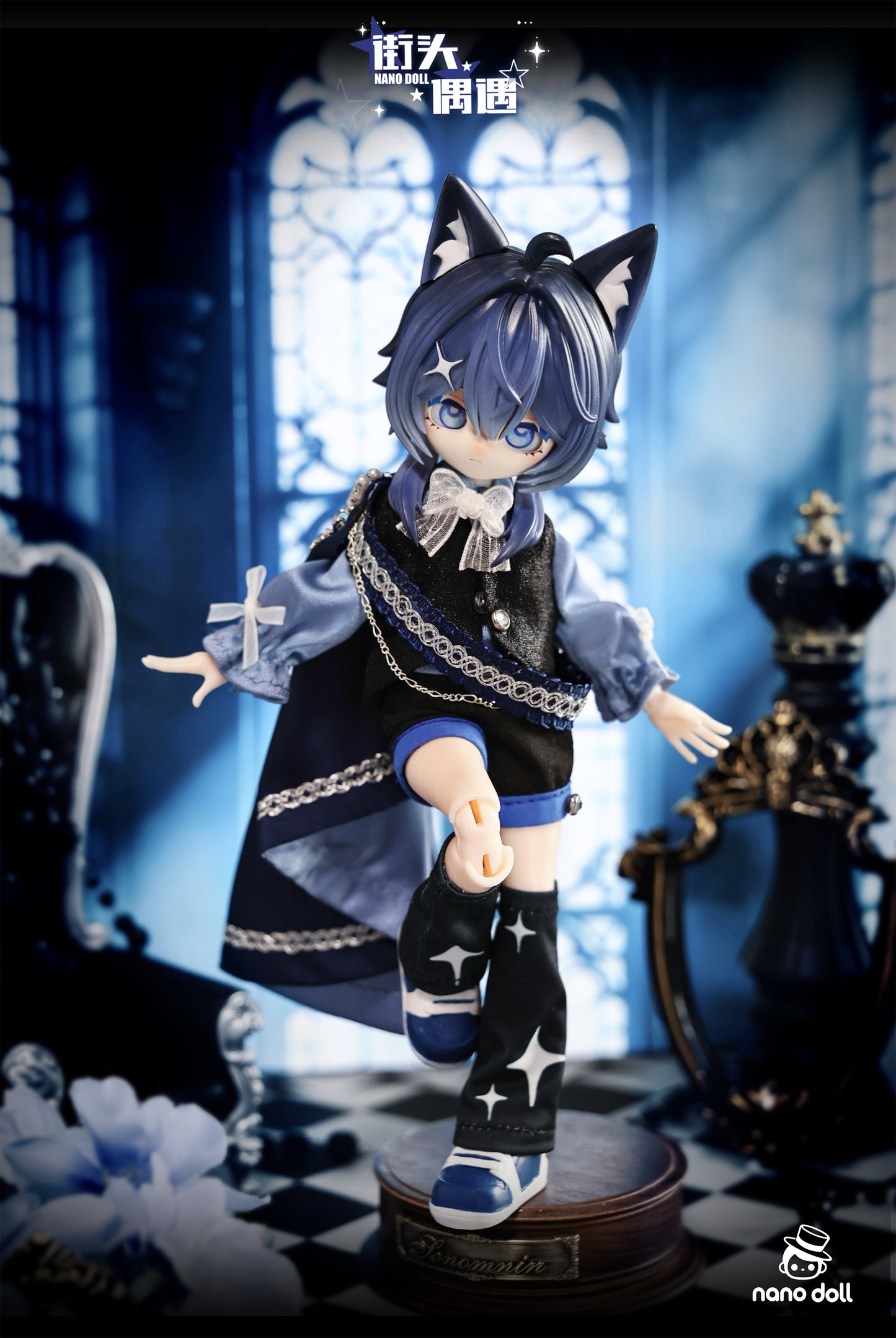Nanodoll 街角での出会いシリーズ ドール スペシャルデザイン 猫・永夜詩【予約商品】