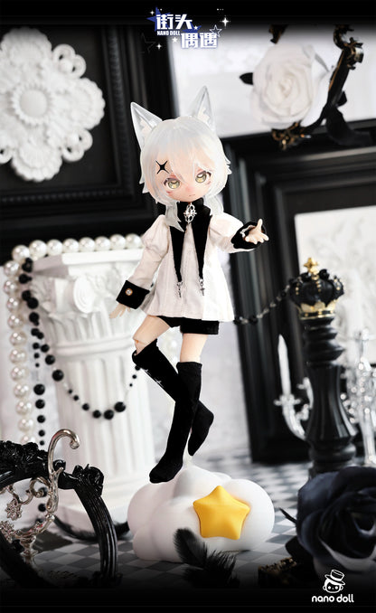 Nanodoll 街角での出会いシリーズ ドール スペシャルデザイン 猫・逆さまのステップ【予約商品】