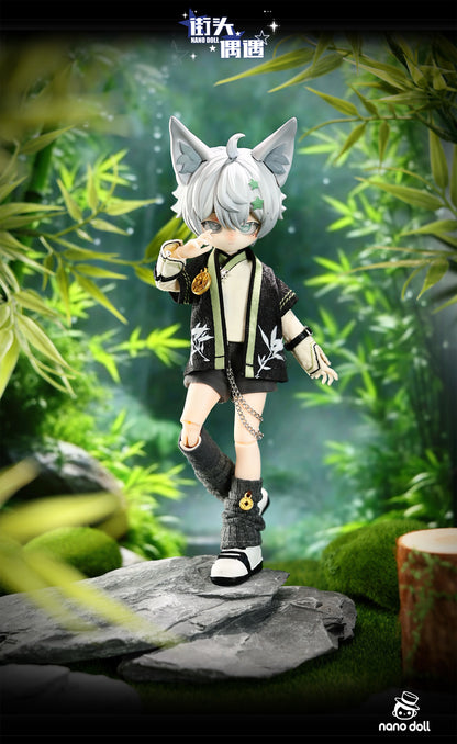 Nanodoll 街角での出会いシリーズ ドール スペシャルデザイン オオカミ・竹の隠者【予約商品】