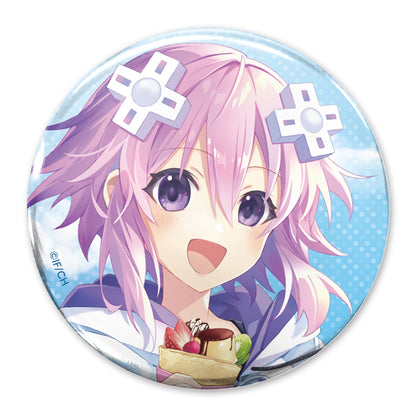 超次元ゲイム ネプテューヌ 描き下ろし ネプテューヌ 65mm缶バッジ スイーツタイムVer.【予約商品】