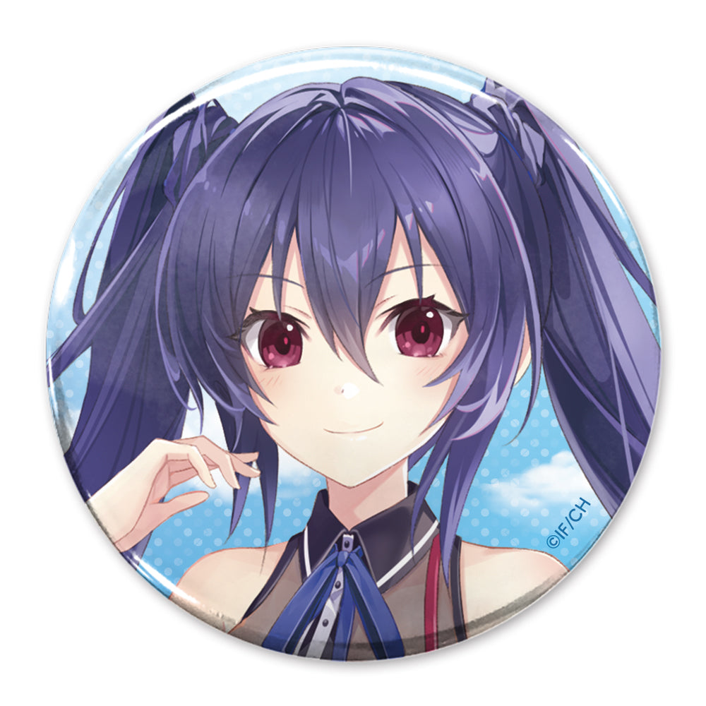 超次元ゲイム ネプテューヌ 描き下ろし ノワール 65mm缶バッジ スイーツタイムVer.【予約商品】