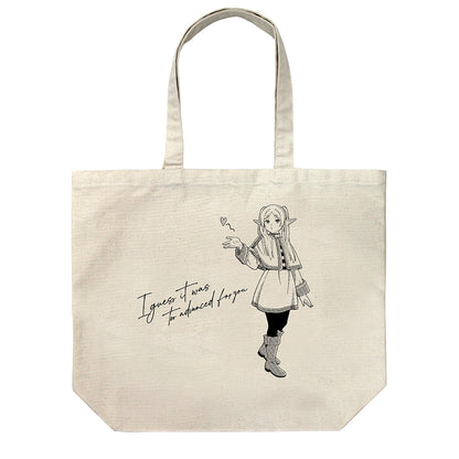 葬送のフリーレン フリーレンの色仕掛け ラージトート ナチュラル【予約商品】