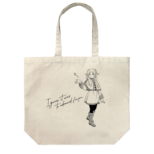 葬送のフリーレン フリーレンの色仕掛け ラージトート ナチュラル【予約商品】