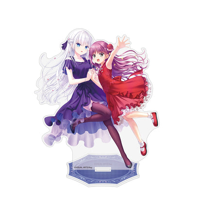 Summer Pockets REFLECTION BLUE 鳴瀬しろは&加藤うみ アクリルスタンド(大) パーティードレスVer.【予約商品】