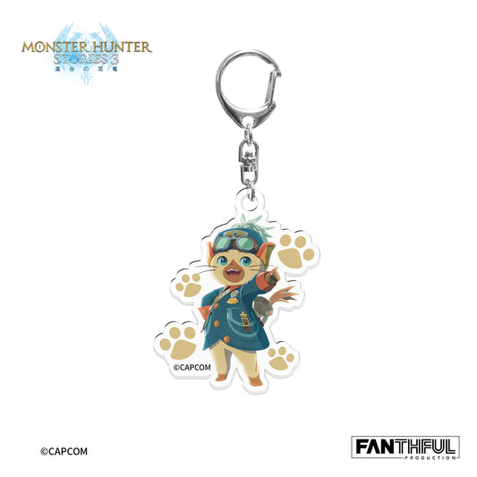 003_FANTHFUL モンスターハンターストーリーズ3 -運命の双竜- FP003MHS32026 アクリルキーチェーン(ルディ)【予約商品】