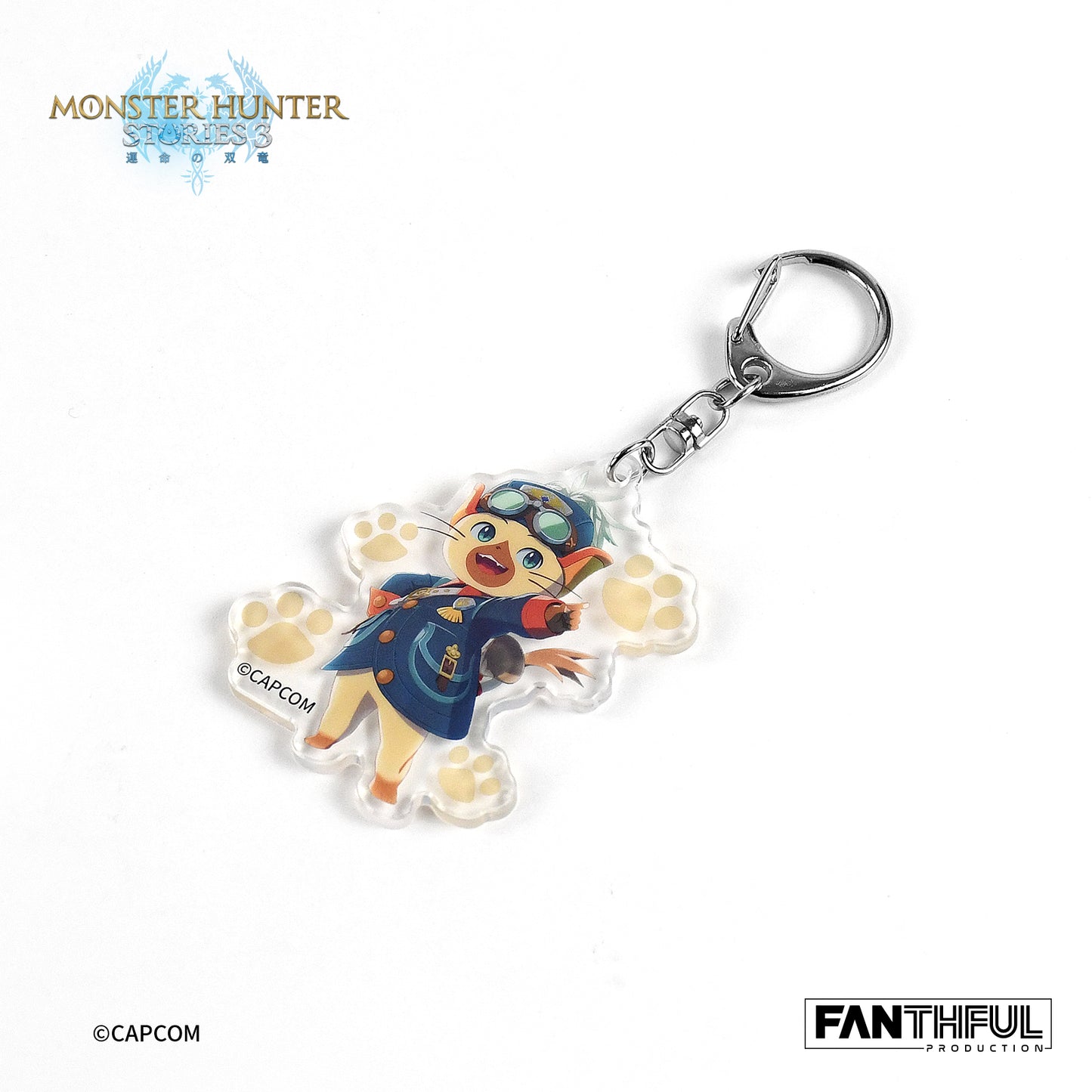 003_FANTHFUL モンスターハンターストーリーズ3 -運命の双竜- FP003MHS32026 アクリルキーチェーン(ルディ)【予約商品】