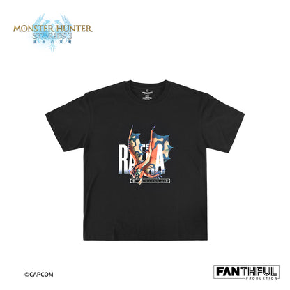 FANTHFUL モンスターハンターストーリーズ3 -運命の双竜- FP004MHS32026 黒Tシャツ S【予約商品】