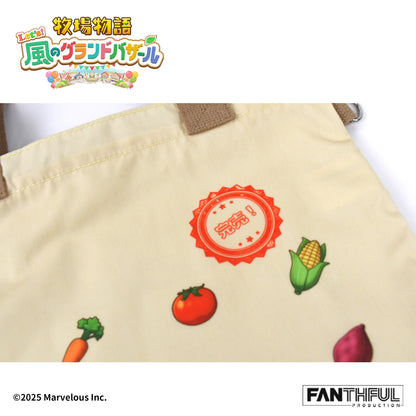 002_FANTHFUL 牧場物語 Let's!風のグランドバザール FP002BKMN2026 ショルダーバッグ【予約商品】